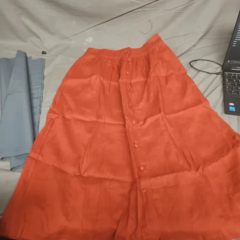 BODEN WOMEN'S ORANGE-RED DRESS, UK 10P (US 6P)