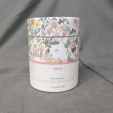 NEXT HOME FRAGRANCE ORANGE BLOSSOM SCENTED CANDLE