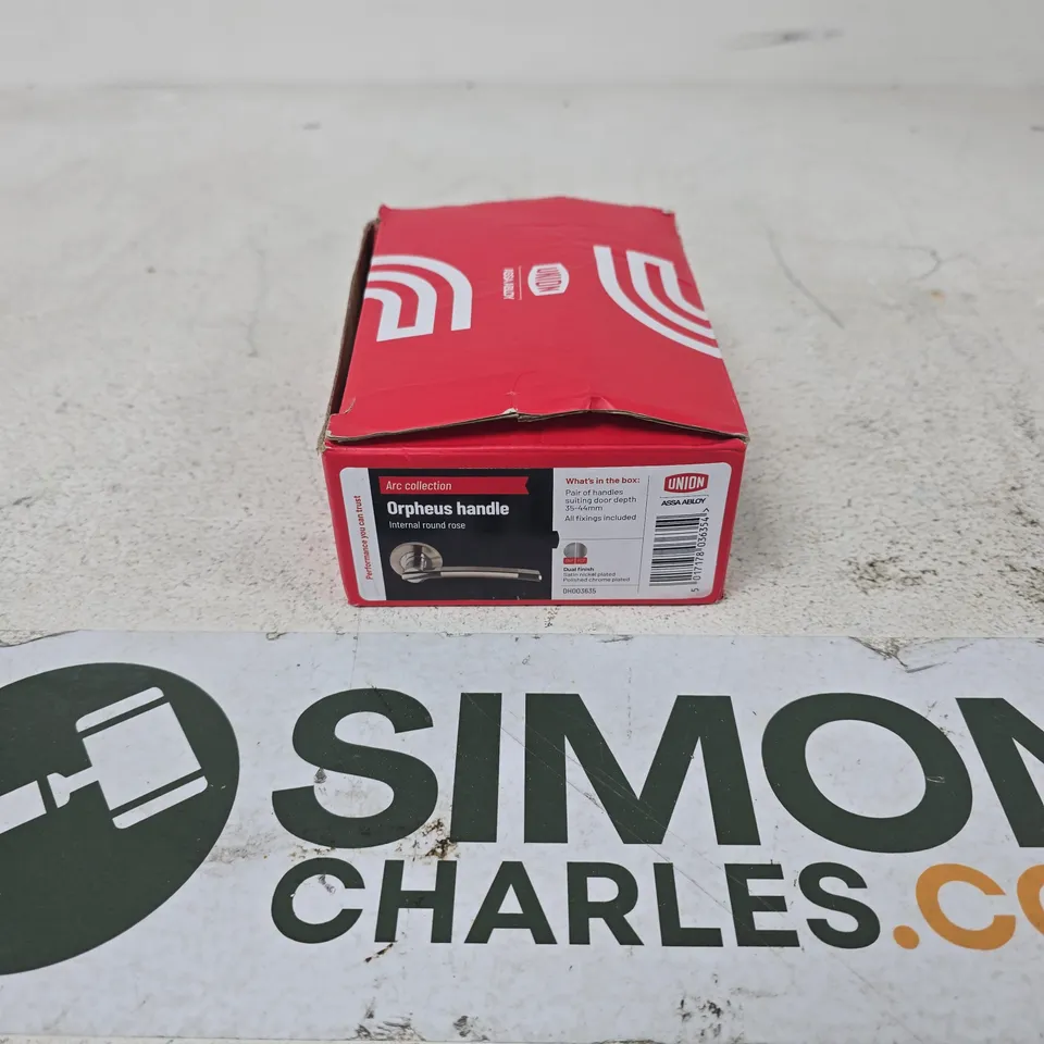 BOXED UNION ORPHEUS HANDLE PAIR