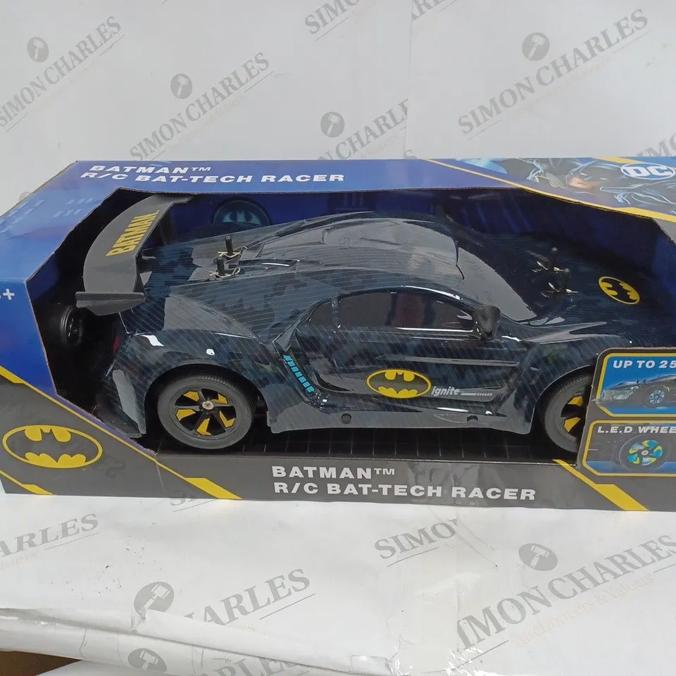 BATMAN 1:10 R/C BAT-TECH RACER  RRP £49.99