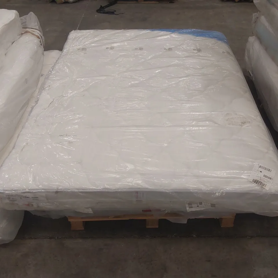 BAGGED DESIGNER KING SIZE 150cm AIRSPRUNG LUXURY QUILTED MEDIUM MATTRESS RRP £259