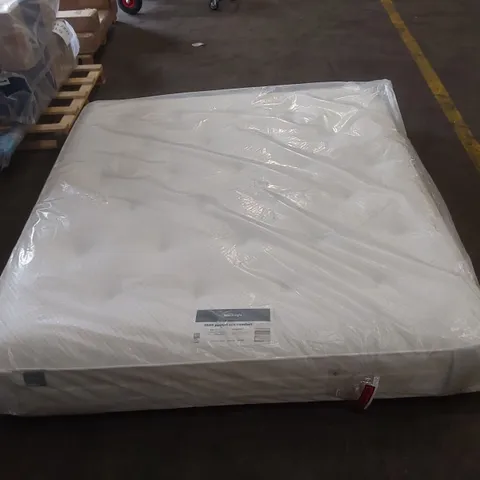 QUALITY BAGGED SILENTNIGHT 1200 POCKET ECO COMFORT 6' SUPERKING MATTRESS 