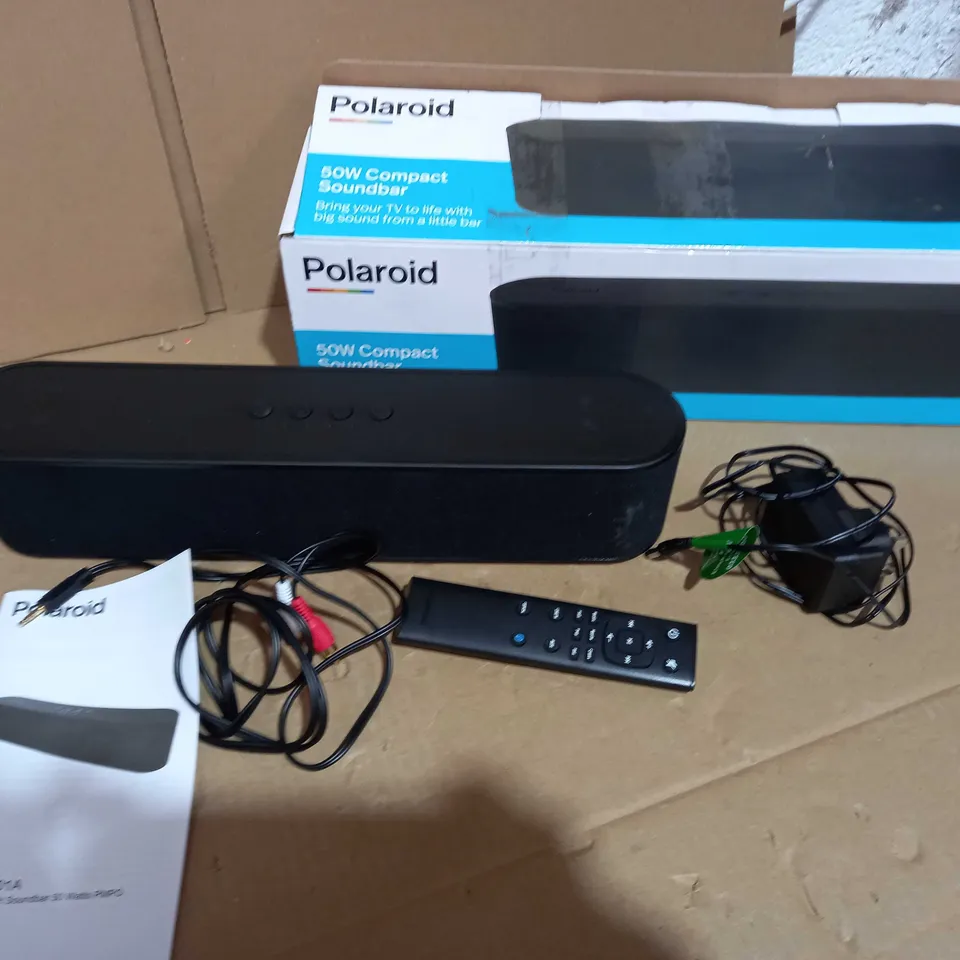 BOXED POLAROID COMPACT SOUNDBAR