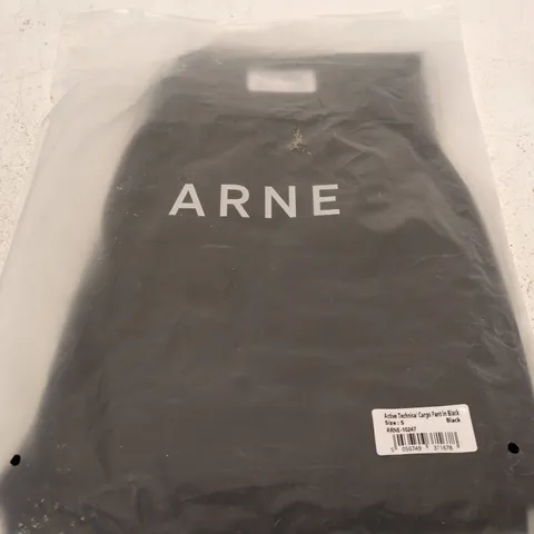 ARNE ACTIVE TECHNICAL CARGO PANT – BLACK, SIZE S