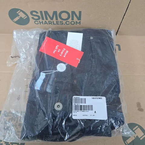 FINERY LONDON WIDE LEG DENIM JEANS IN BLUE - UK 36