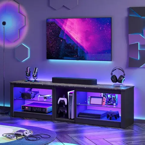 BOXED TV STAND FOR TV'S UP TO 70"