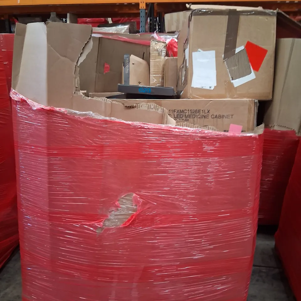 PALLET CONSISTING OF A LARGE QUANTITY OF ASSORTED HOUSEHOLD AND ELECTRICAL PRODUCTS AND ACCESSORIES TO INCLUDE;