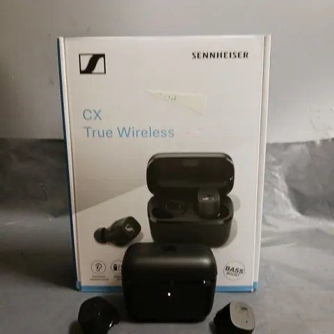 BOXED SENNHEISER CX TRUE WIRELESS EARBUDS IN BLACK