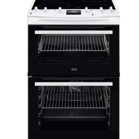AEG 5000 SURROUNDCOOK CCX6540ACW 60 CM ELECTRIC CERAMIC COOKER - WHITE