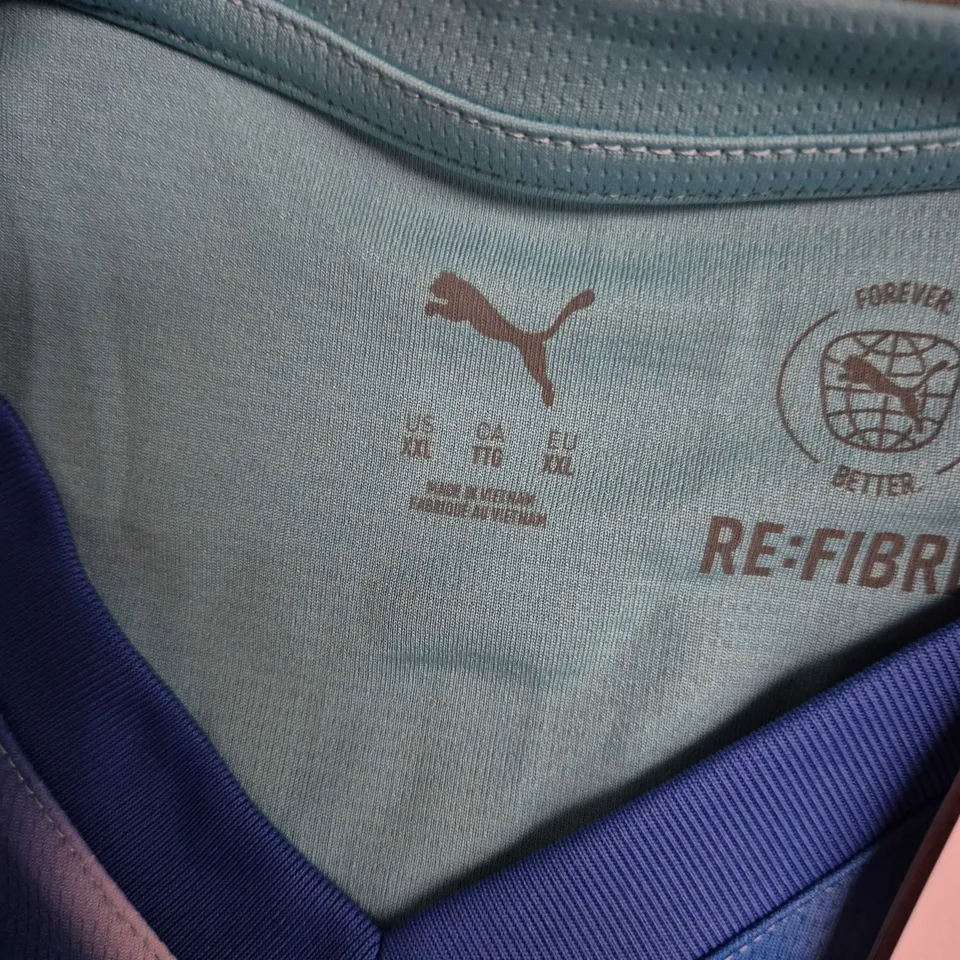 LEYTON ORIENT FC THIRD SHIRT S/S AQUA XXL – PUMA DRYCELL (#16 - LEYTON)