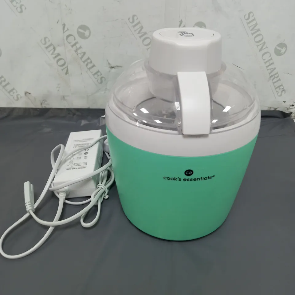 COOK'S ESSENTIALS ICE CREAM MAKER, 700ML, MINT 