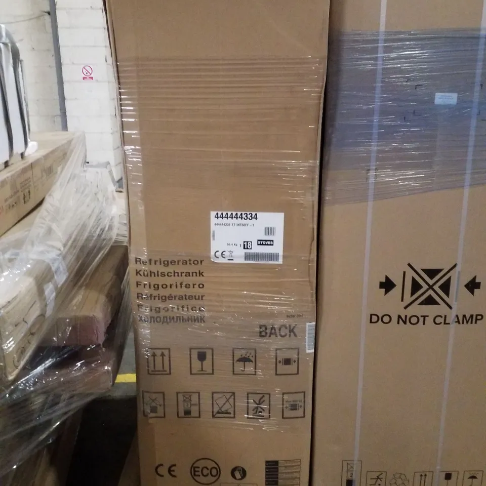 BOXED STOVES INT50FF INTERGRATED FRIDGE FREEZER - WHITE