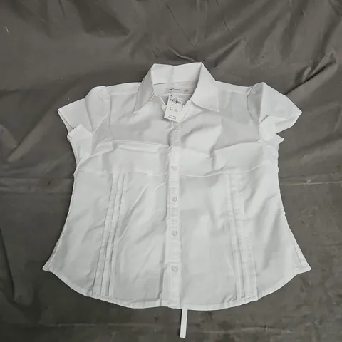 HOLLISTER SHORT SLEEVE BLOUSE IN S