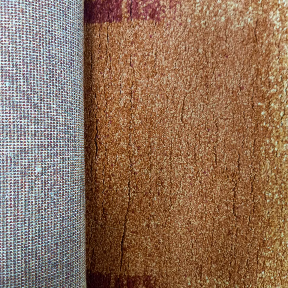 WELLNESS ORANGE RED AREA RUG 60 X 110CM