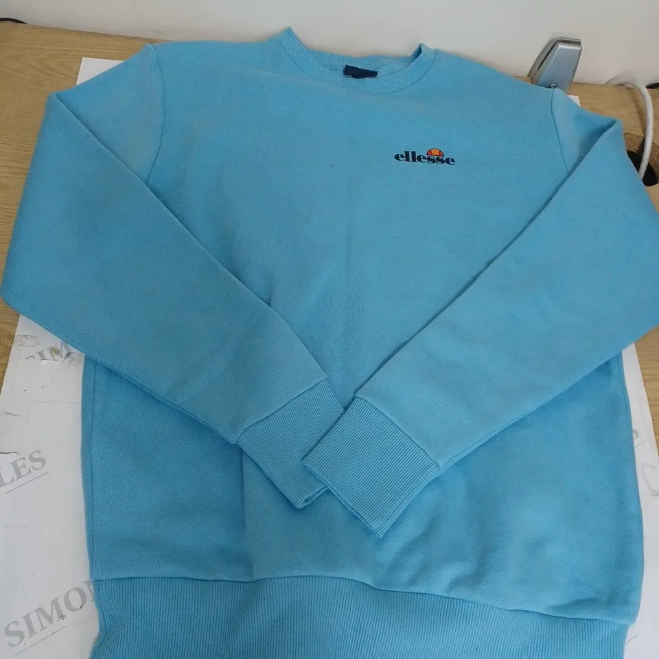 ELLESSE LIGHT BLUE JUMPER SIZE M 