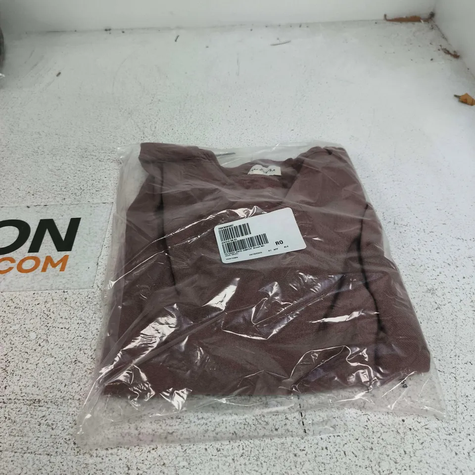 PHASE EIGHT KNITTED JUMPER BROWN MEDIUM
