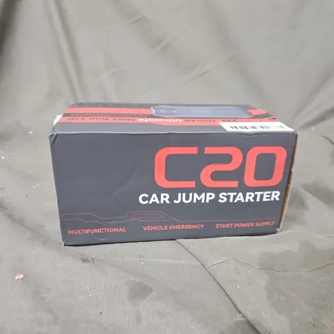 C20 Car Jump Starter – Multifunctional Vehicle Emergency Start Power Supply (Boxed)