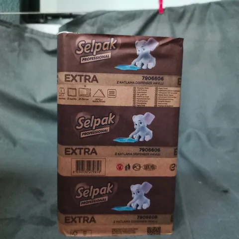 SELPAK PROFESSIONAL EXTRA DISPENSER TOWELS MULTIPACK