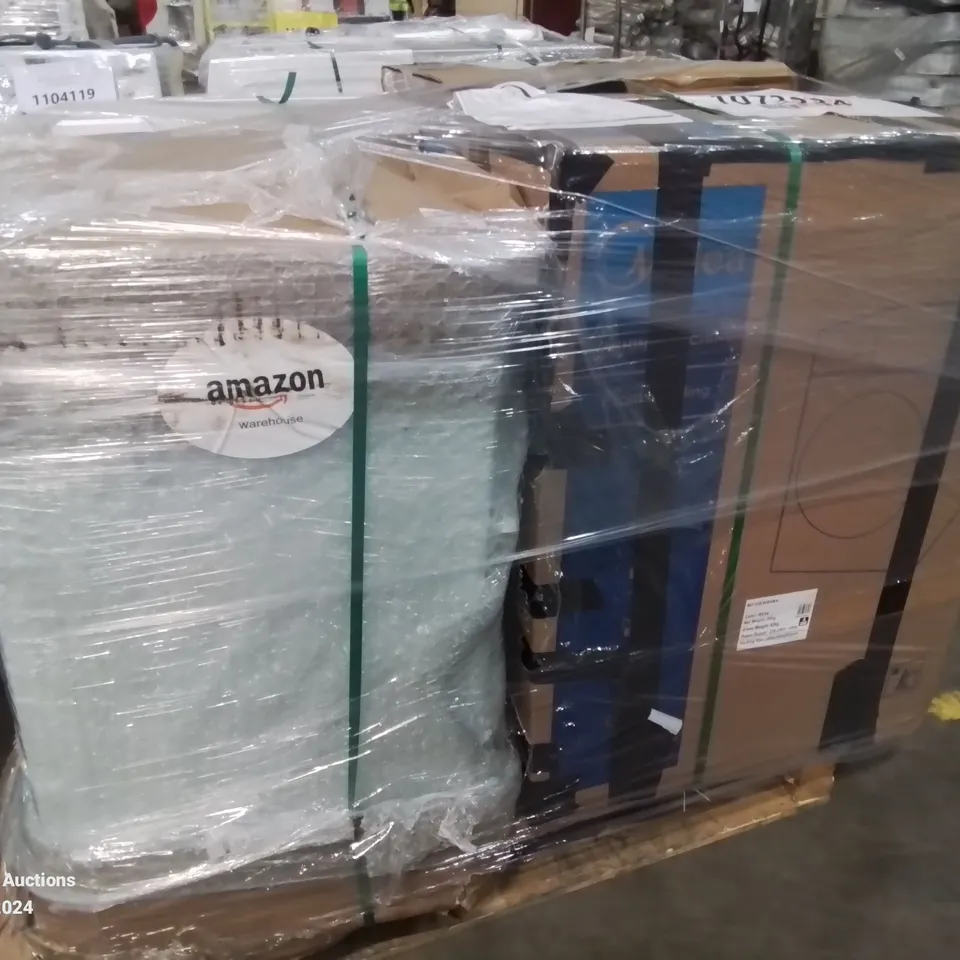 PALLET OF APPROXIMATELY 4 UNPROCESSED RAW RETURN WHITE GOODS TO INCLUDE;