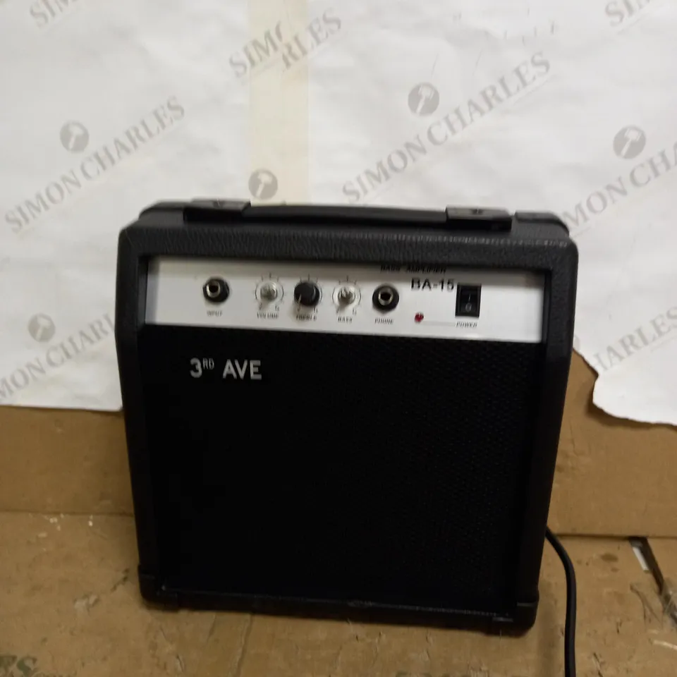 3RD AVE BASS GUITAR PACK-BLACK 
