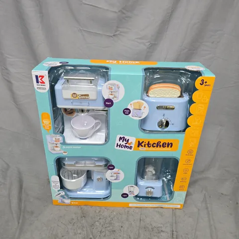 BOXED KAI-MING MY HOME KITCHEN TOY SET
