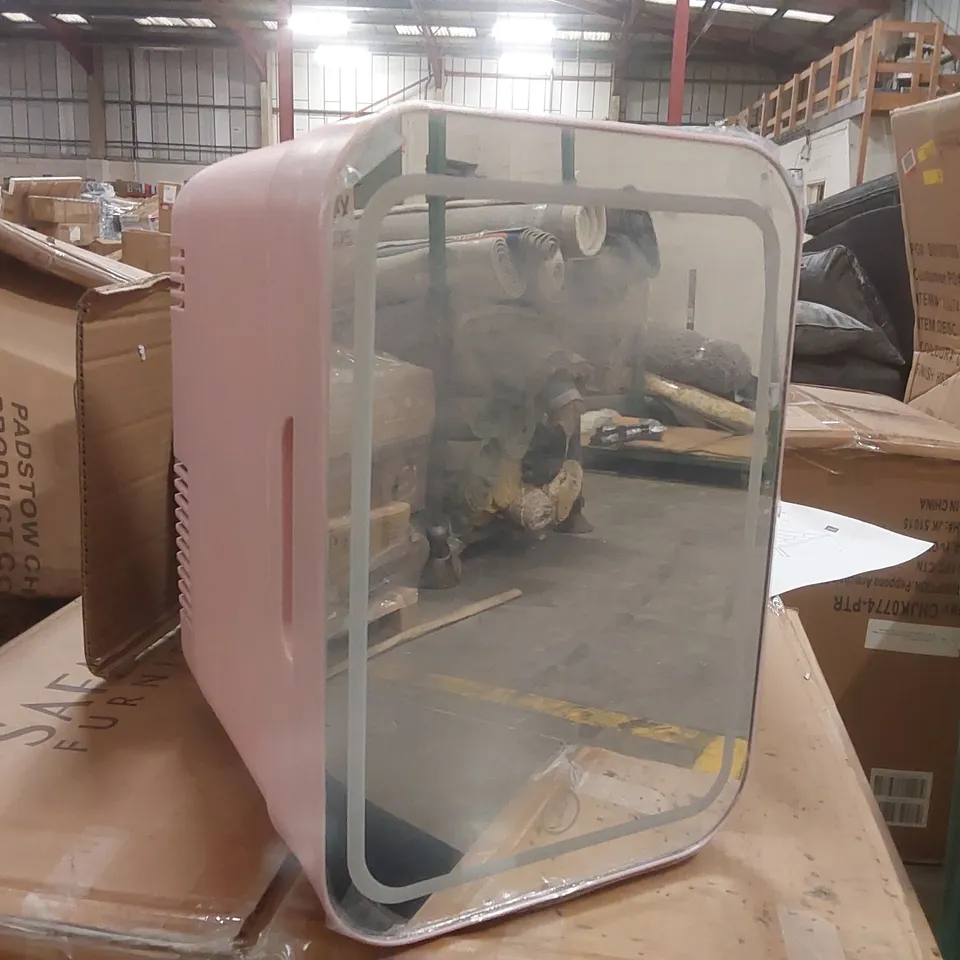 BOXED MINI FRIDGE 4L CAR REFRIGERATOR WITH LED MIRROR