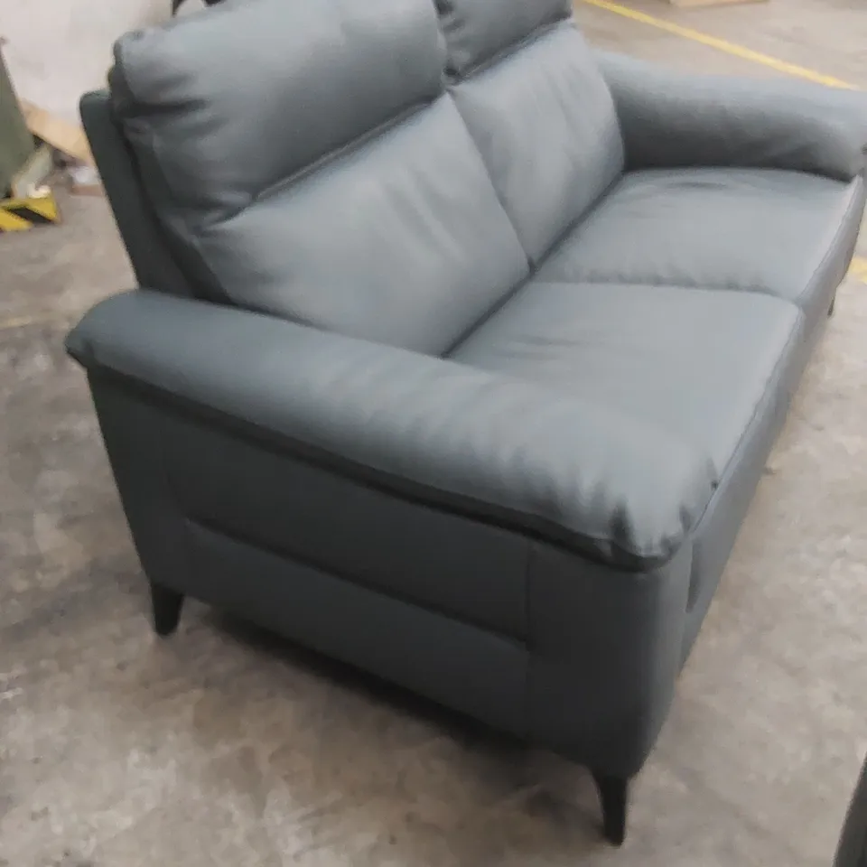 QUALITY DESIGNER ITALIAN MADE OLIVER SOFA SET // TO INCLUDE; THE OLIVER MAXI 2 SEATER LEATHER SOFA & OLIVER SMALL 2 SEATER SOFA 