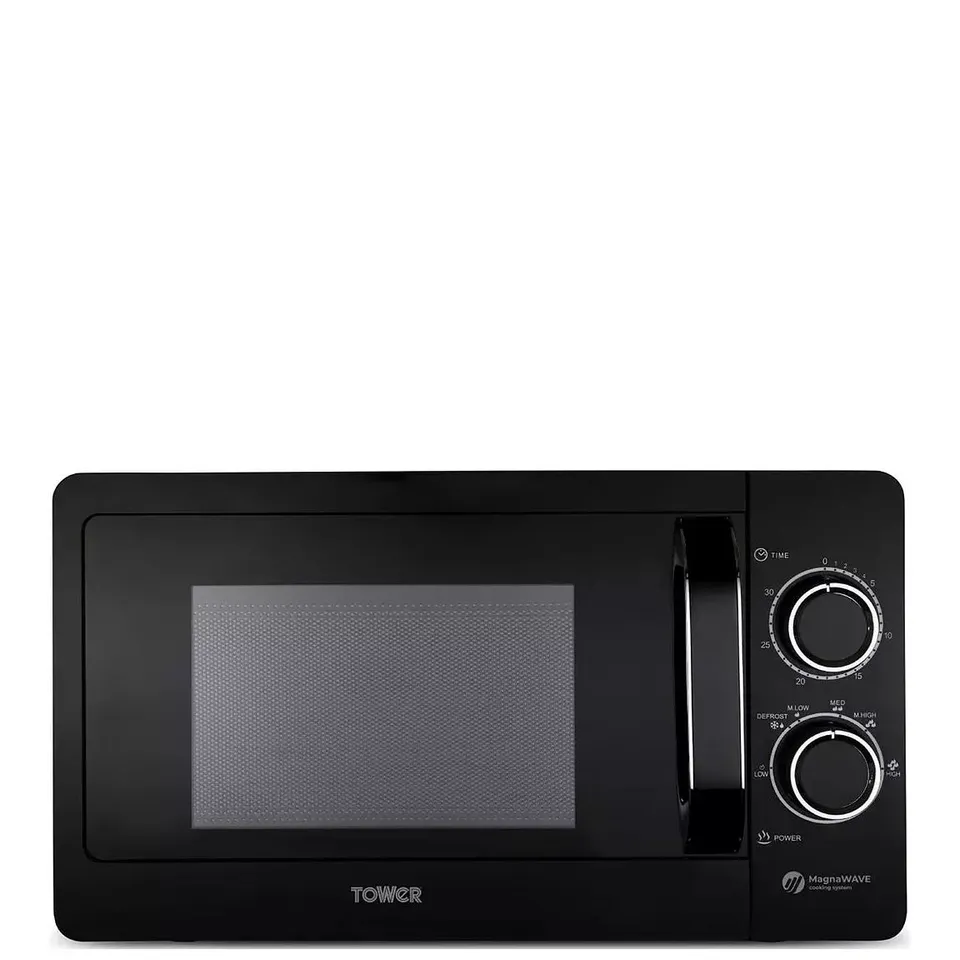 BOXED TOWER 20L 800W MANUAL MICROWAVE