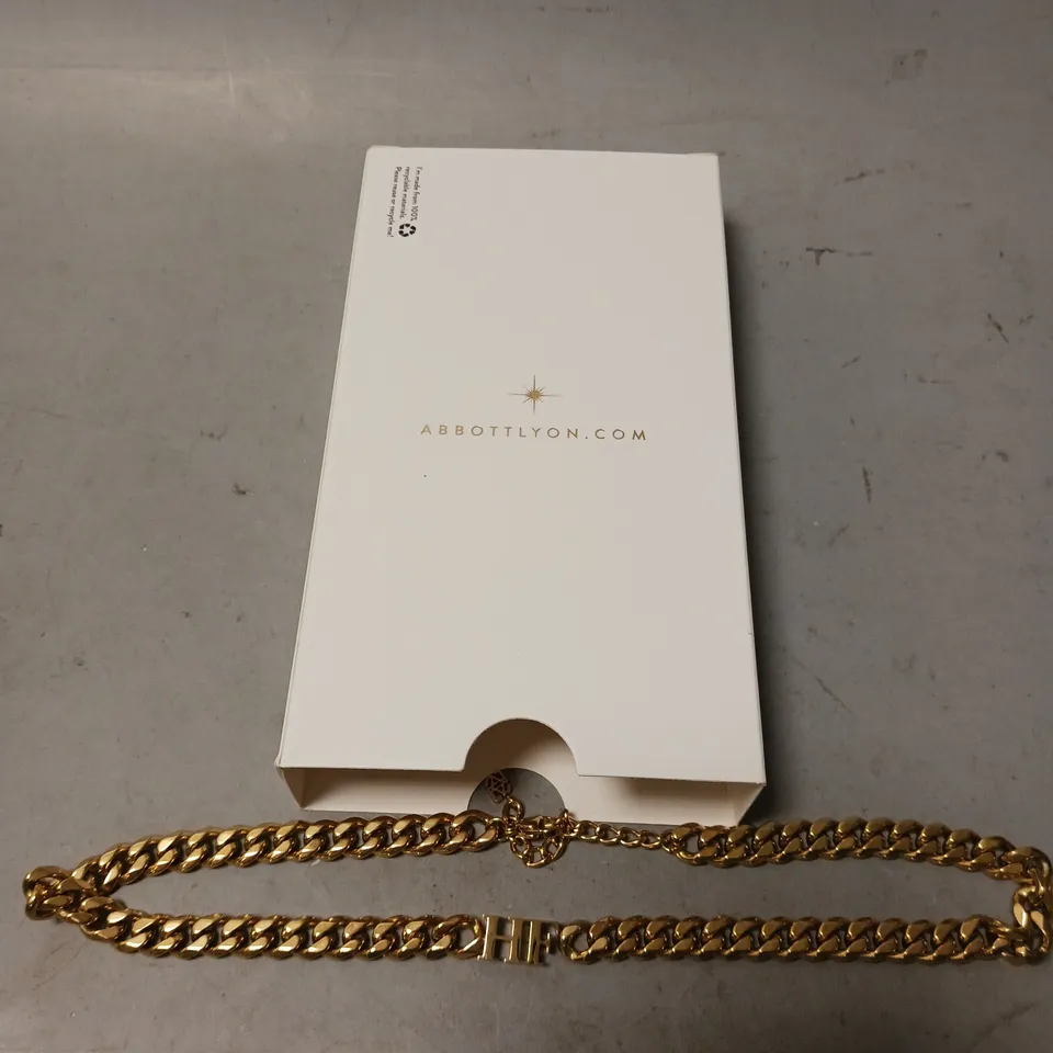 BOXED ABBOTTLYON THICK HF GOLDEN CHAIN 