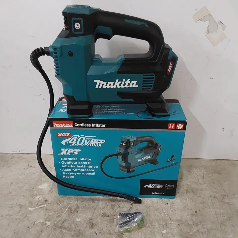 BOXED MAKITA 40V LI-ION XPT CORDLESS INFLATOR 