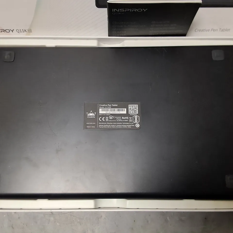 BOXED HUION INSPIROY Q11K V2 DRAWING TABLET WITH PEN