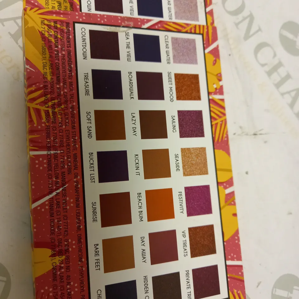 J.CAT BEAUTY TAKE ME AWAY SECRET PARADISE 21 EYESHADOW PALETTE