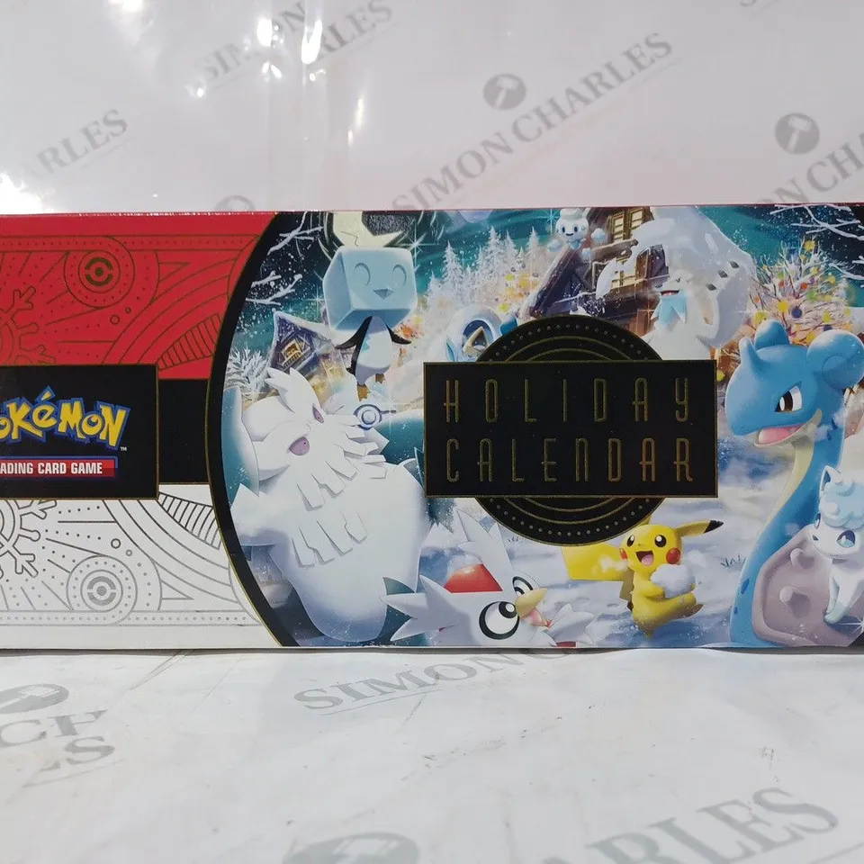 BOXED POKÉMON TRADING CARD GAME HOLIDAY CALENDAR