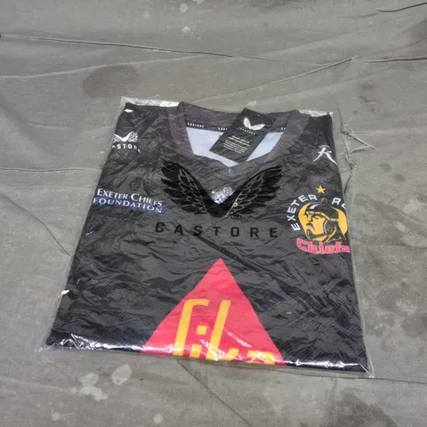 CASTORE EXETER CHIEFS HOME REPLICA JERSEY – BLACK, UK L
