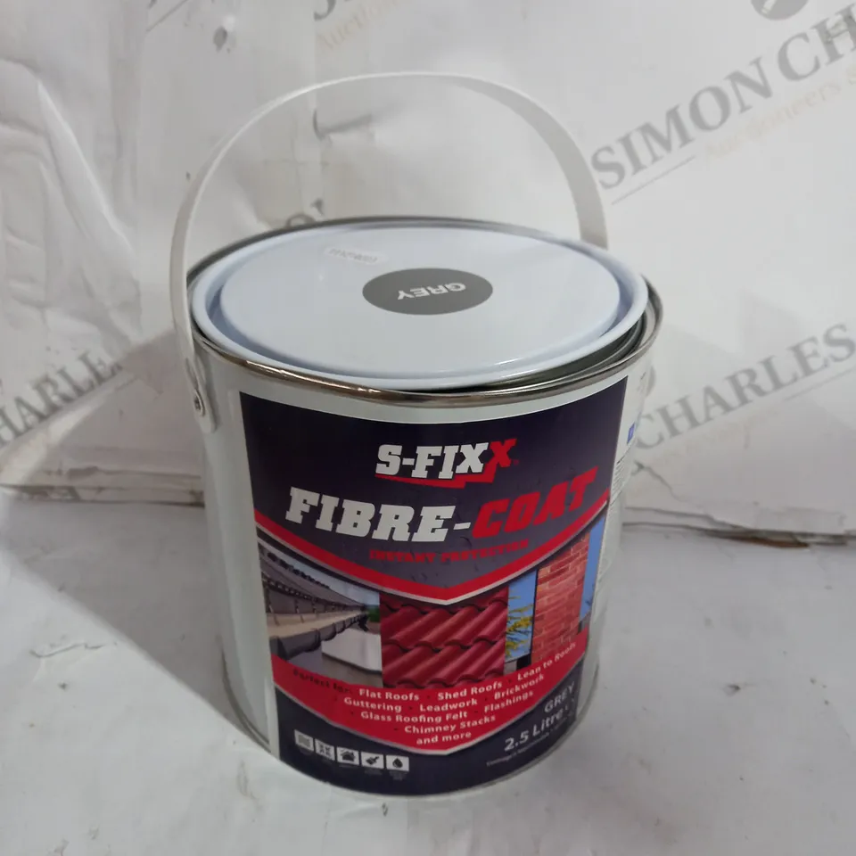 S-FIXX FIBRE COAT GREY PAINT 