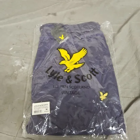 LYLE & SCOTT JOGGERS – NAVY – SIZE M – 100% COTTON