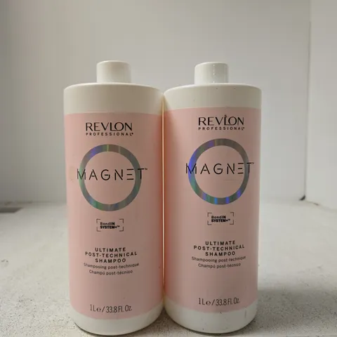 REVLON PROFESSIONAL MAGNET ULTIMATE POST-TECHNICAL SHAMPOO – 1 L X 2
