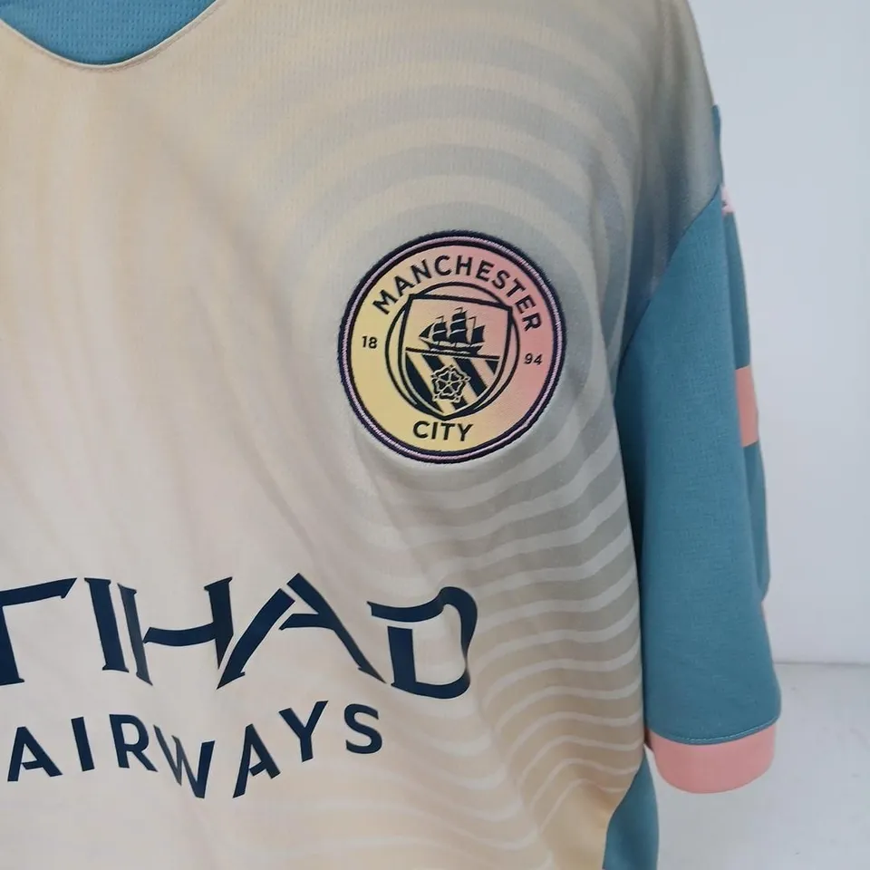 MANCHESTER CITY FC 2024/25 AWAY JERSEY – PUMA – ETIHAD AIRWAYS SPONSOR – UK L (US L / EU L) (VERIFY MODEL)