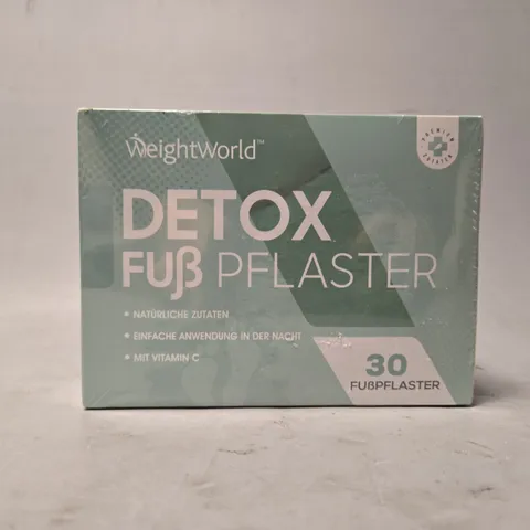 SEALED WEIGHTWORLD DETOX FUB PFLASTER 