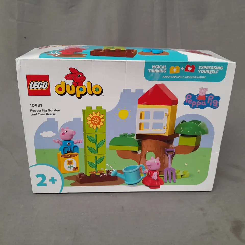 LEGO DUPLO PEPPA PIG GARDEN AND TREE HOUSE 10431