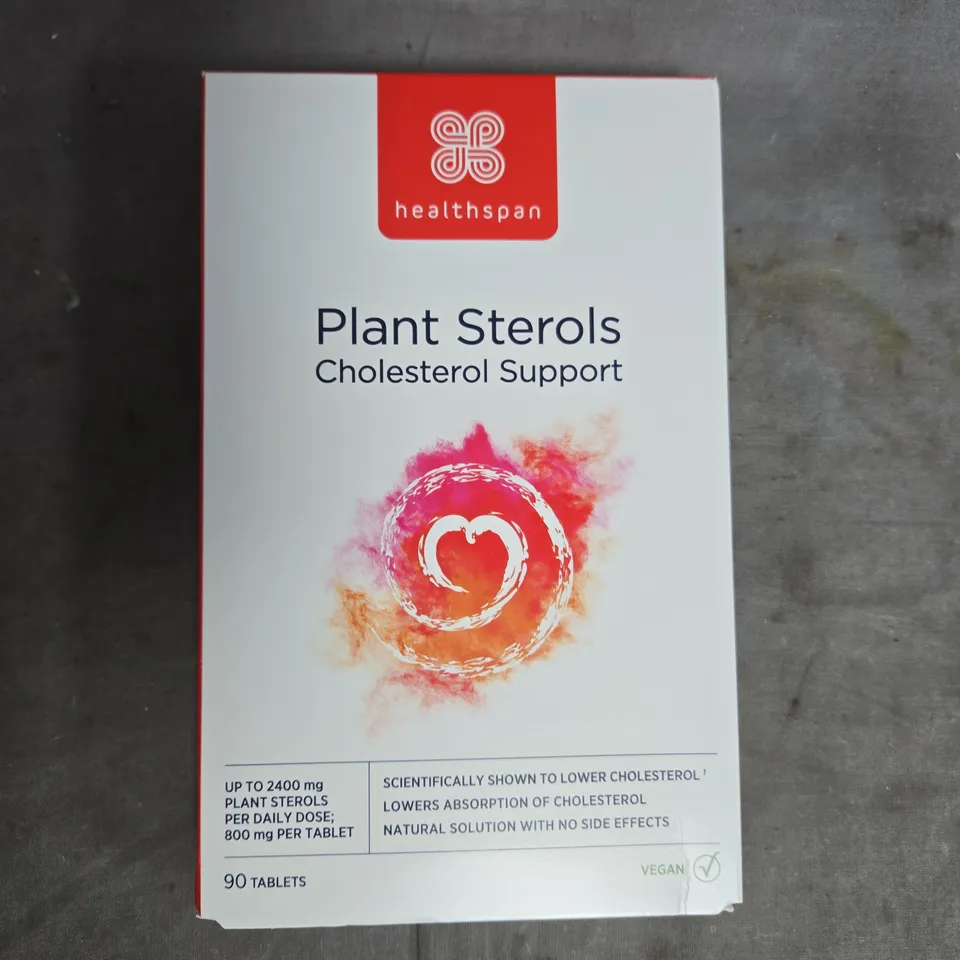 HEALTHSPAN PLANT STEROLS CHOLESTEROL SUPPORT – 90 TABLETS
