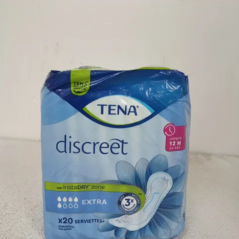 TENA DISCREET INCONTINENCE PADS, 20 PACK