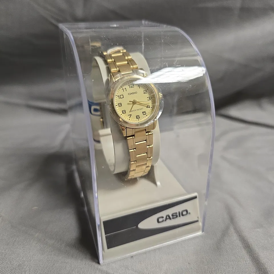CASIO LTP-V001G-9BUDF GOLD-TONE WOMEN'S WATCH