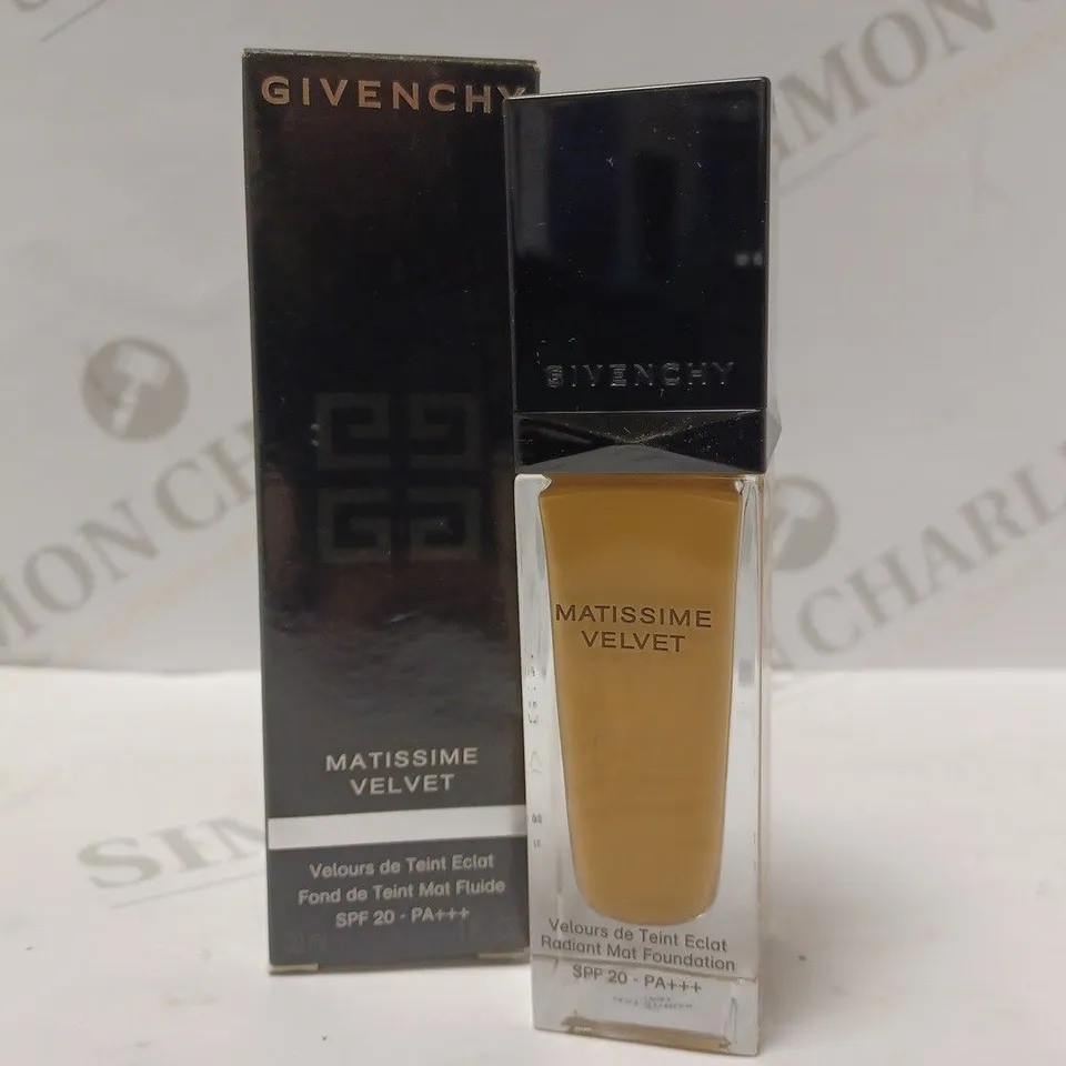 GIVENCHY MATISSIME VELVET RADIANT MAT FLUID FOUNDATION SPF20 30ML - 07 MAT GINGER 