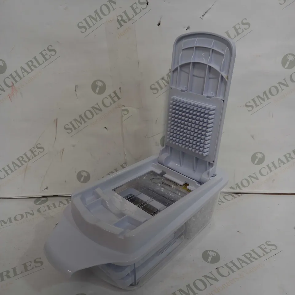 COOK'S ESSENTIALS MULTIFUNCTIONAL SLICER & DICER - WHITE