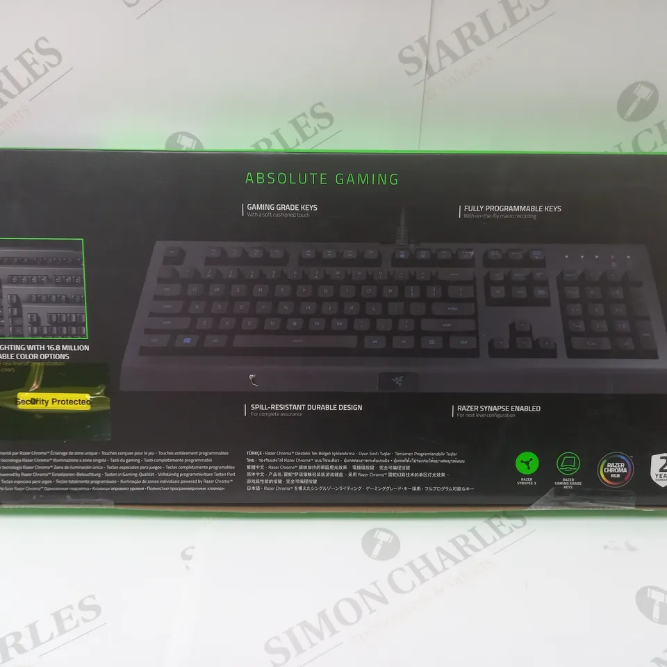 BRAND NEW BOXED RAZER CYNOSA LITE WIRED GAMING KEYBOARD