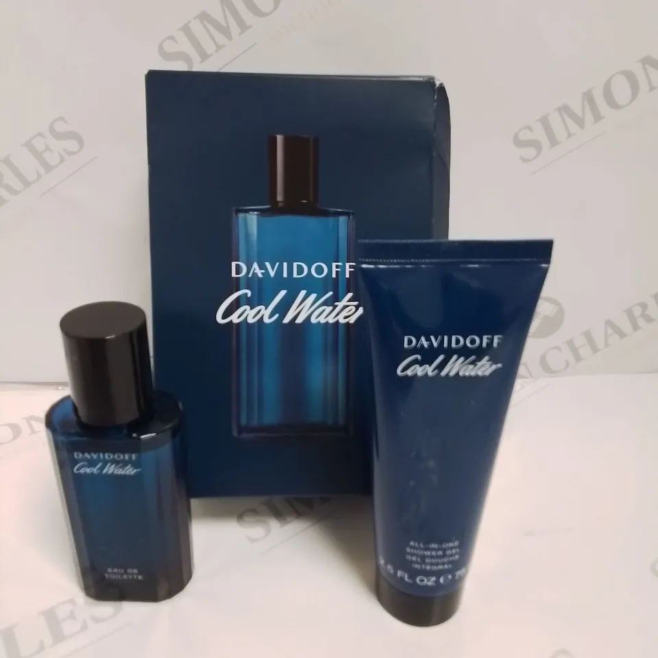 DAVIDOFF COOL WATER 2-PIECE EAU DE TOILETTE SET RRP £32