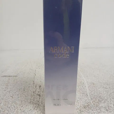 ARMANI CODE EAU DE PARFUM – BOXED