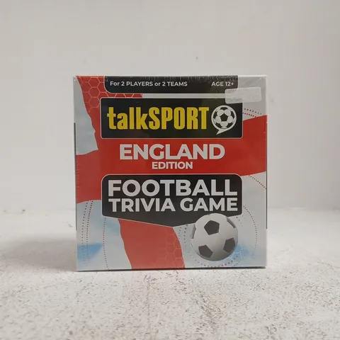 TALKSPORT ENGLAND EDITION FOOTBALL TRIVIA GAME – BOXED
