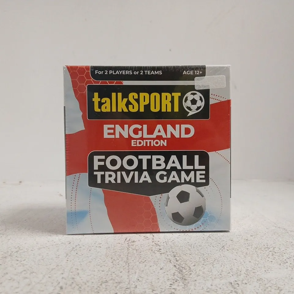 TALKSPORT ENGLAND EDITION FOOTBALL TRIVIA GAME – BOXED